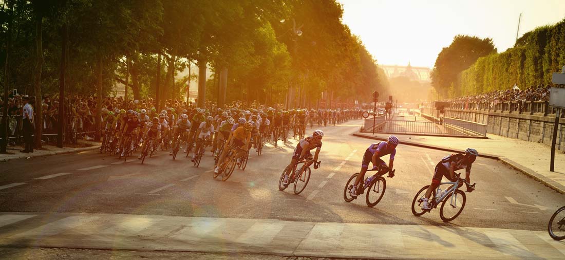 Cyklister i Paris